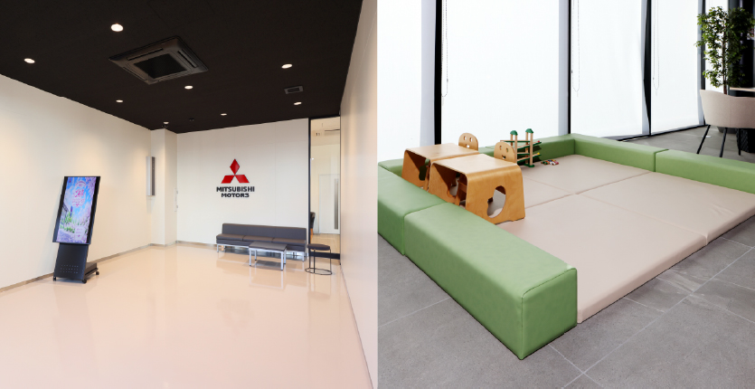 納車スペース／キッズスペース